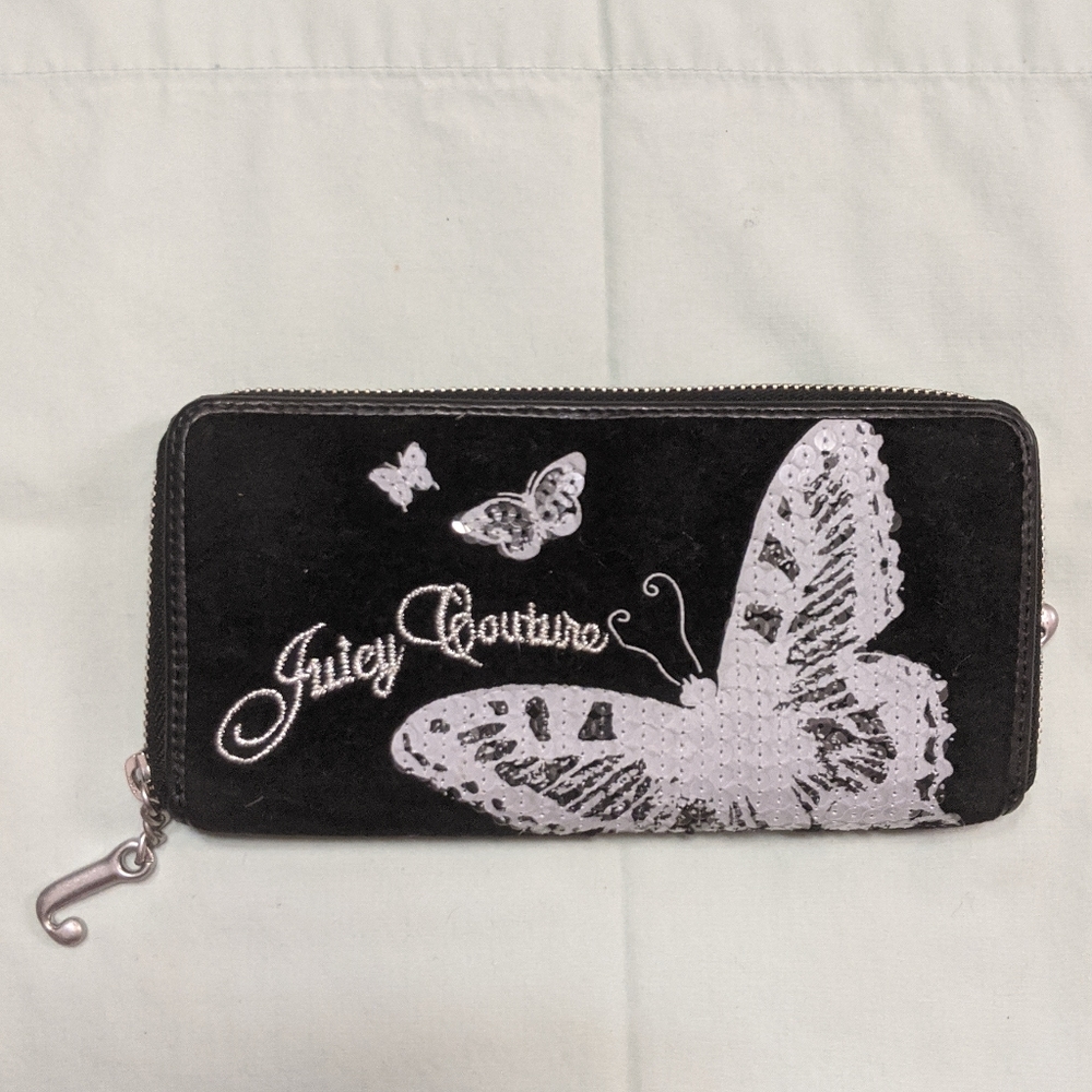 Juicy Couture Butterfly Wallet - Mint Condition